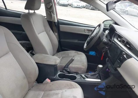 2016 Toyota Corolla Le из США, поврежденный, VIN 2T1BURHE2GC648490